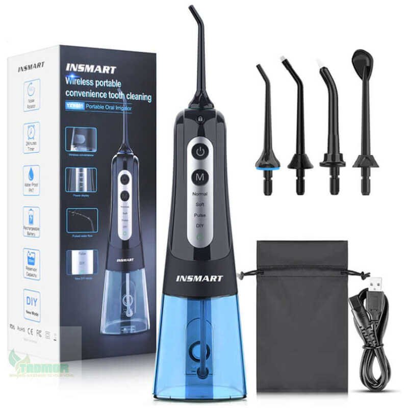 Dental Water Flosser - Teeth Whitening, Waterproof, Portable, 300ML - Image 8