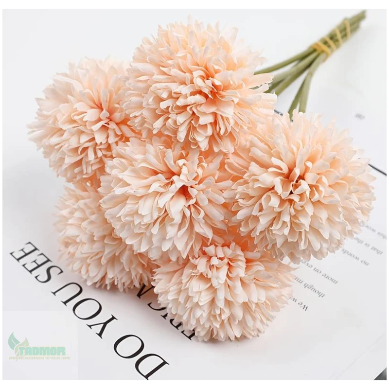 Artificial Silk Kiku Flowers | Fake Chrysanthemum - Image 15