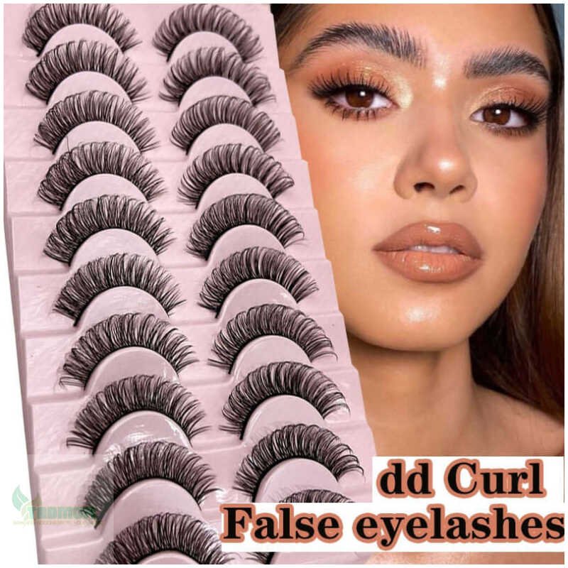 Russian Strip Lashes Fluffy Mink - Image 4