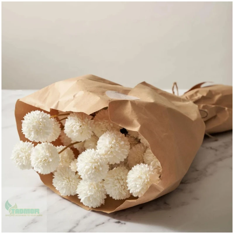 Artificial Silk Kiku Flowers | Fake Chrysanthemum - Image 3
