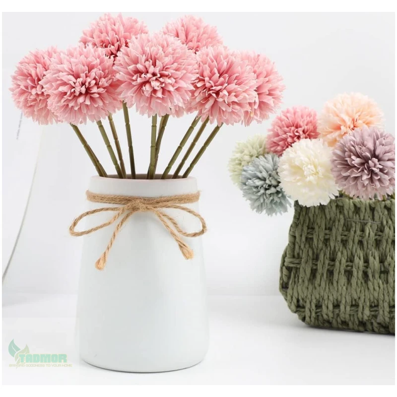 Artificial Silk Kiku Flowers | Fake Chrysanthemum - Image 6