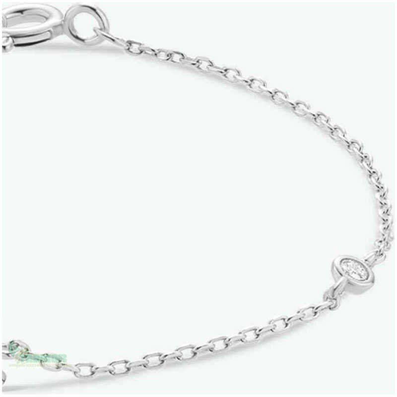 Q To U Zircon 925 Sterling Silver Bracelet - Image 9