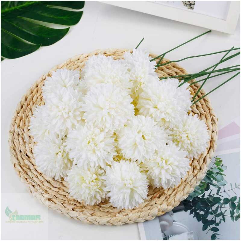 Artificial Silk Kiku Flowers | Fake Chrysanthemum - Image 11