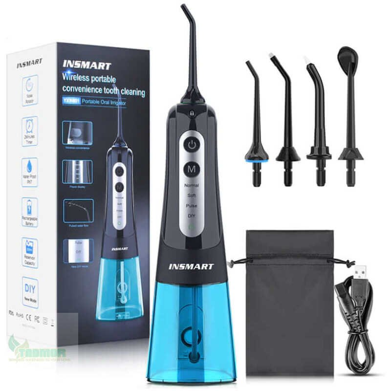 Dental Water Flosser - Teeth Whitening, Waterproof, Portable, 300ML - Image 6