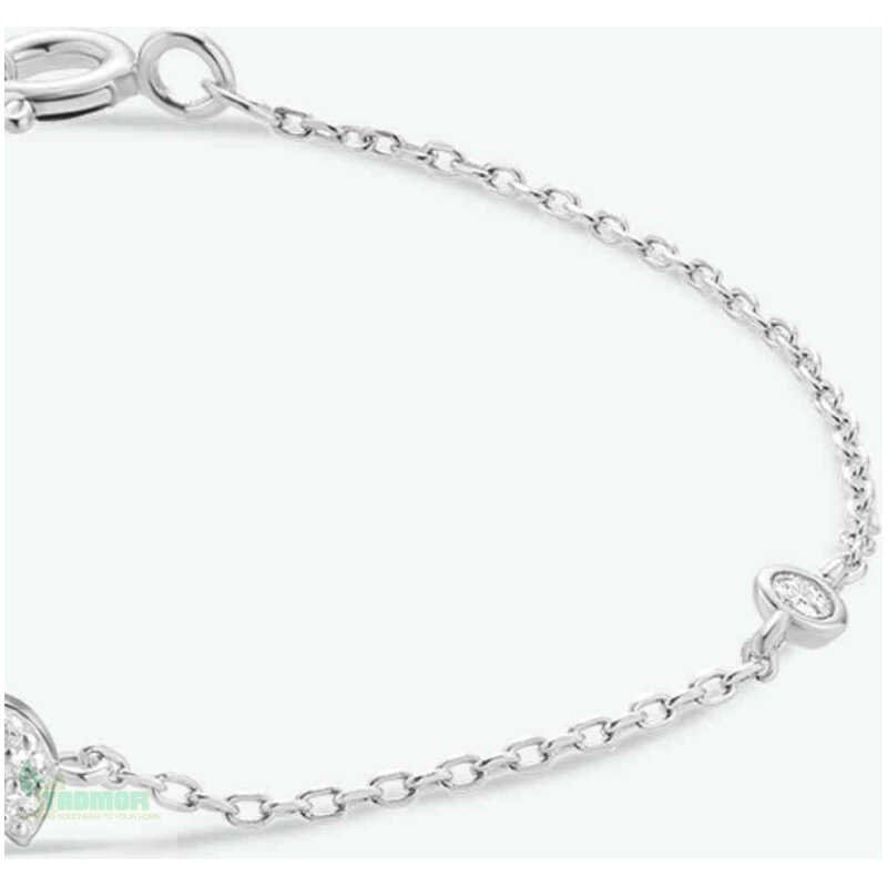 Q To U Zircon 925 Sterling Silver Bracelet - Image 14