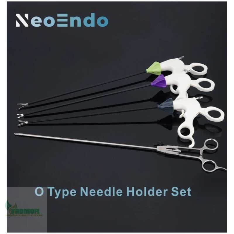 Laparoscopic Training Instruments For Practice Laparoscopy Simulation Trainer Grasper/Dissector/Curved Scissors/Needle Holder - Image 13