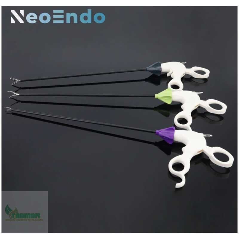 Laparoscopic Training Instruments For Practice Laparoscopy Simulation Trainer Grasper/Dissector/Curved Scissors/Needle Holder - Image 3