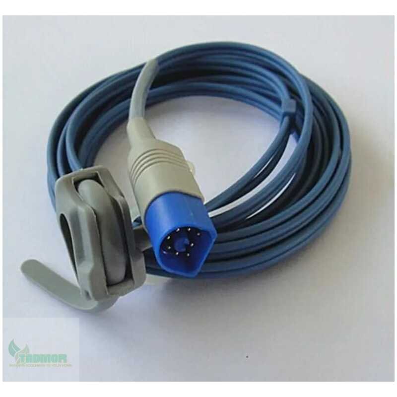 Compatible For Philips/HP M1941A 8PIN Infant/Neonate Wrapped Spo2 Sensor Pulse Oximeter Probe MP20/30/40 Oxygen Sensor 3M/9ft - Image 2
