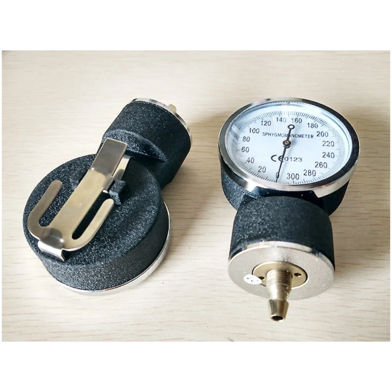 Manual Blood Pressure Monitor Gauge Meter Bulb Accessory for Medical BP Cuff Arm Aneroid Sphygmomanometer Patient Monitor - Image 2