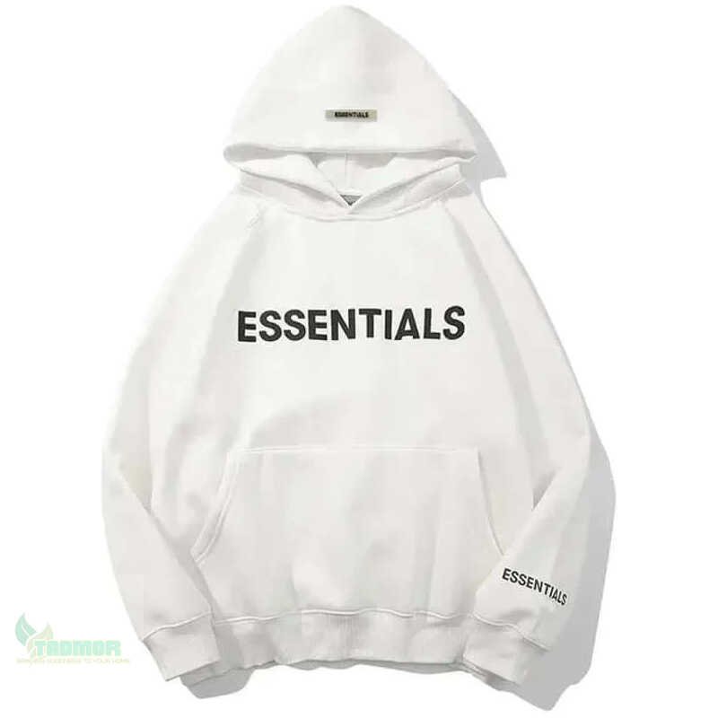 Essentials 3D Logo Hoodie: High-Quality Hip Hop Fashion - Unisex - Image 4