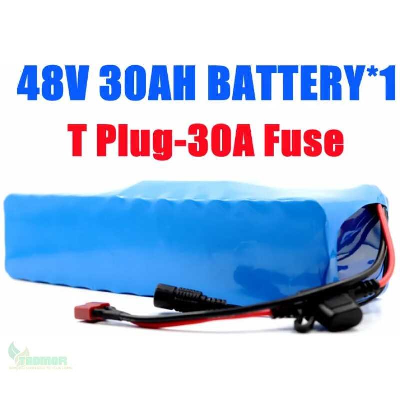 18650 13S3P 48V 30Ah 30000mAh Lithium ion Battery Pack 750w 1000w E-bike Electric bicycle Scooter with BMS And 54.6v Charger - Image 10