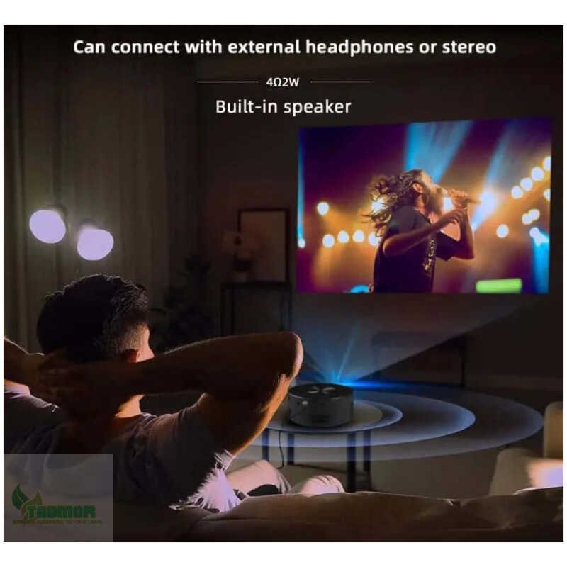 YT200 Mini Projector 30000 hours lamp life - Image 3