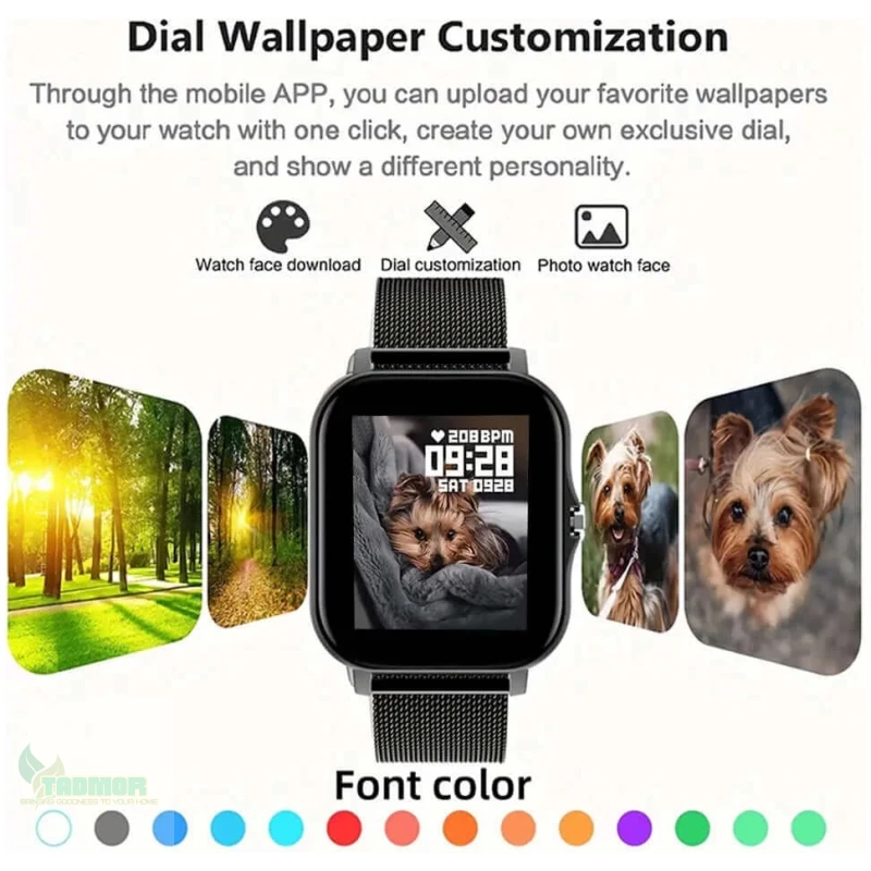 2023 Smart Watch: 1.44'' Color Screen, Bluetooth Call, Health Monitoring, for Women & Men - Image 2