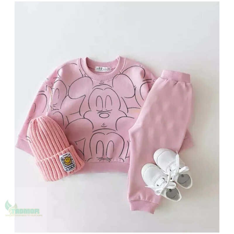 Sweatshirt+Pants 2 Pcs/ Tracksuit Toddler Clothes Set For 0-6 Years - Image 4