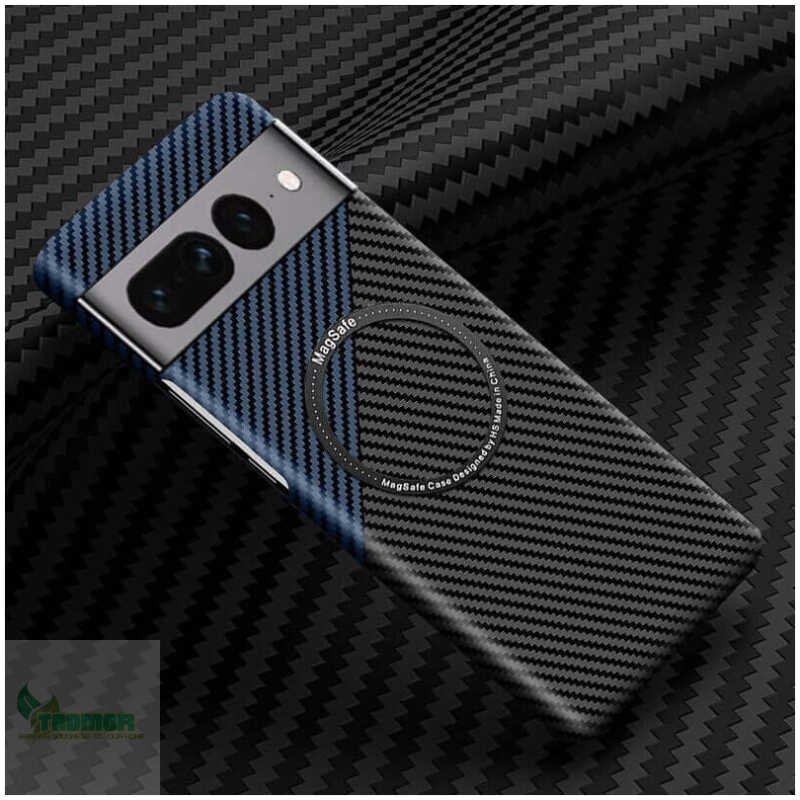 Wireless Carbon Fiber Phone Case For Google Pixel 7 - Image 2