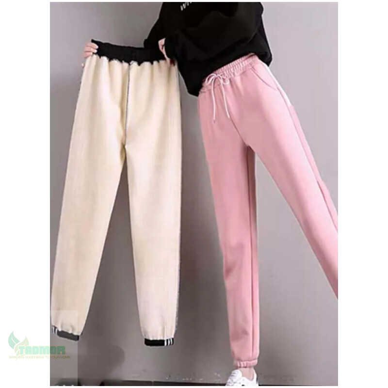 Women Winter Warm Leggings Thick Trousers Warm Fleece Plus Size Long Thicken Pants Fashion Casual Soild Color Leggings - Image 11