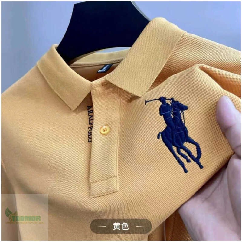 High-end Trend Embroidery Polo Shirts 2023 Summer Luxury - Image 5