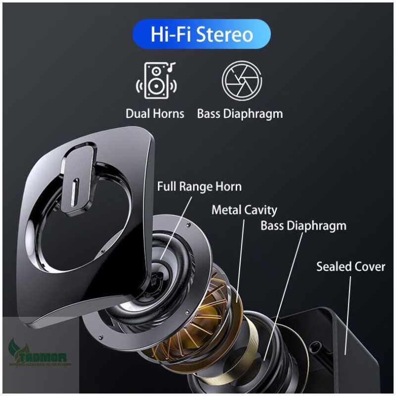 Computer Speakers PC Sound Box HIFI Stereo Microphone USB Wired - Image 8