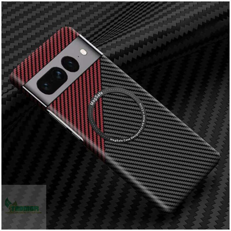 Wireless Carbon Fiber Phone Case For Google Pixel 7 - Image 4