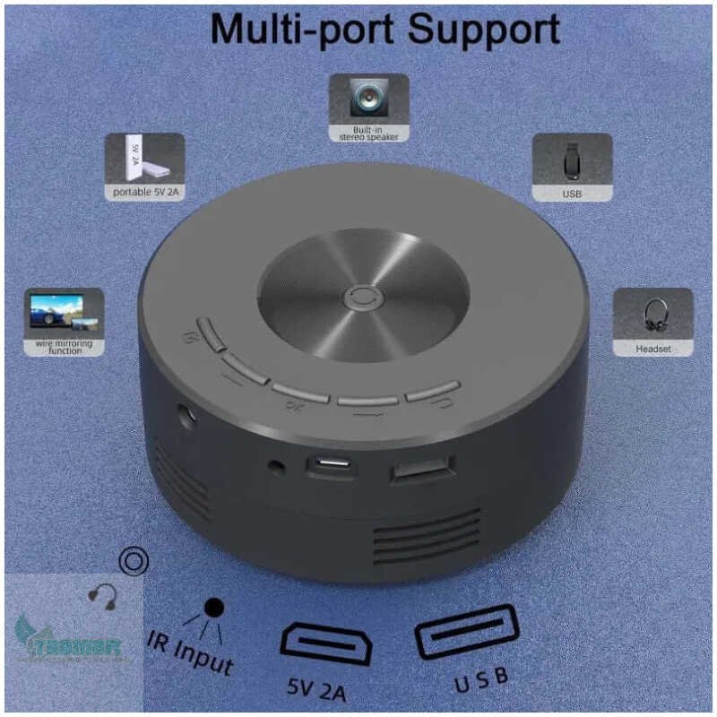 YT200 Mini Projector 30000 hours lamp life - Image 7