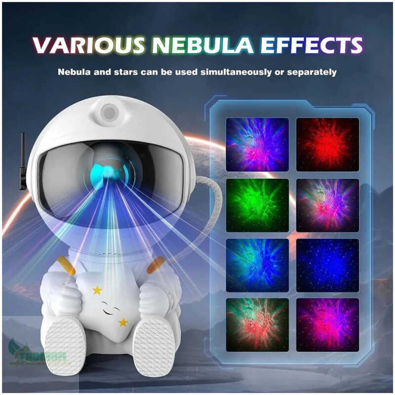 ZAPP Galaxy Night Light Astronaut Space Projector - LED Lamp - Image 3