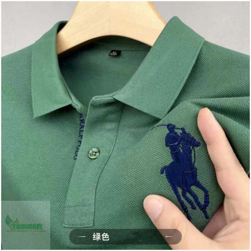 High-end Trend Embroidery Polo Shirts 2023 Summer Luxury - Image 6