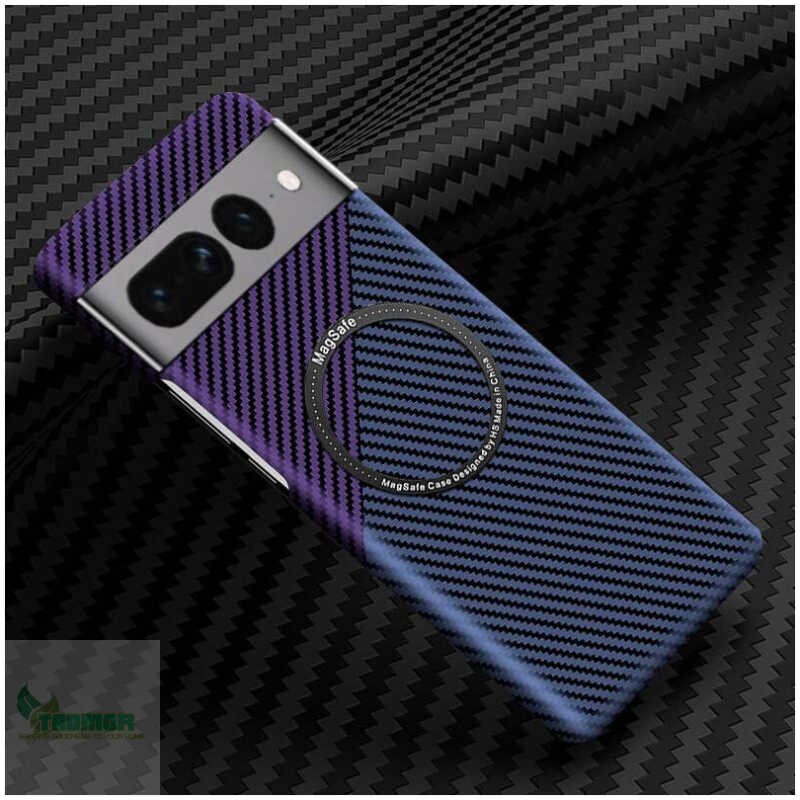 Wireless Carbon Fiber Phone Case For Google Pixel 7 - Image 6