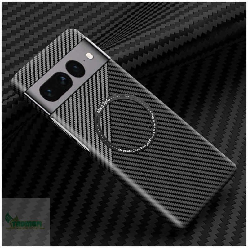 Wireless Carbon Fiber Phone Case For Google Pixel 7 - Image 8
