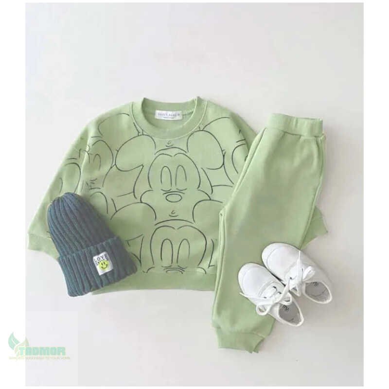 Sweatshirt+Pants 2 Pcs/ Tracksuit Toddler Clothes Set For 0-6 Years - Image 5