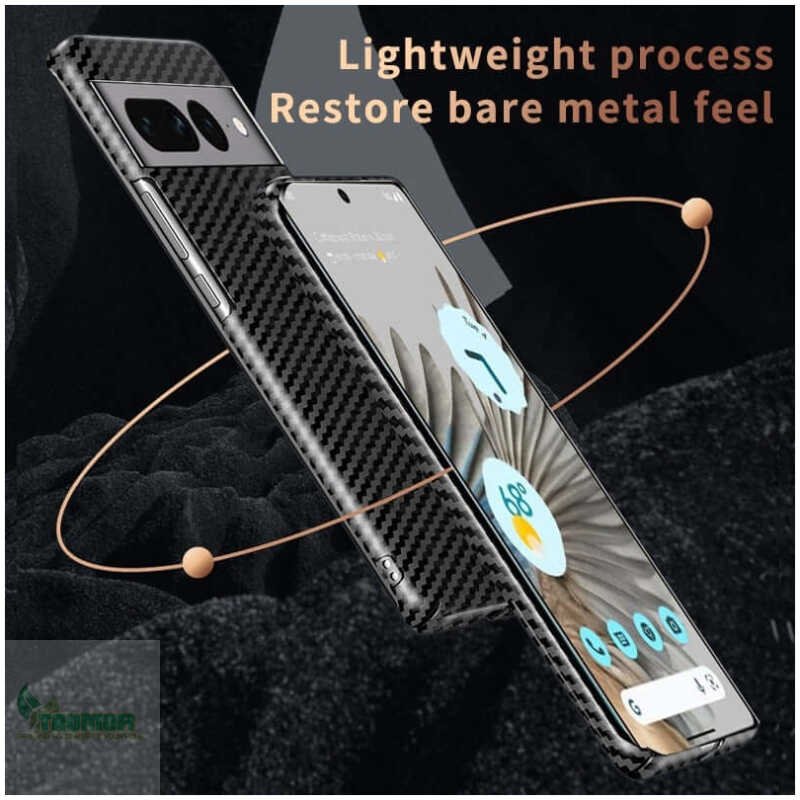 Wireless Carbon Fiber Phone Case For Google Pixel 7 - Image 13
