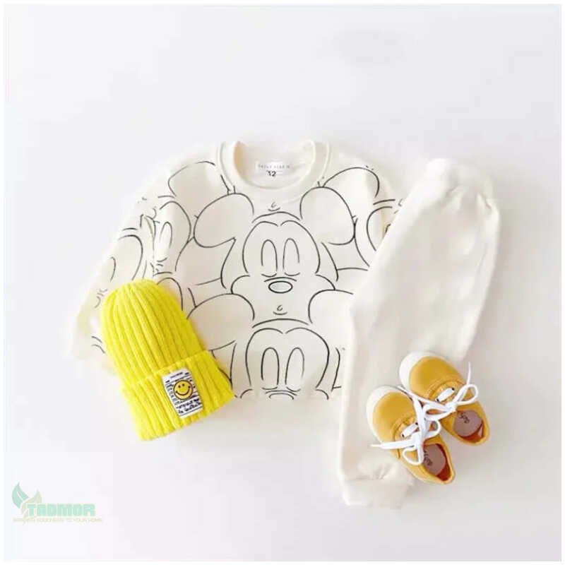 Sweatshirt+Pants 2 Pcs/ Tracksuit Toddler Clothes Set For 0-6 Years - Image 3