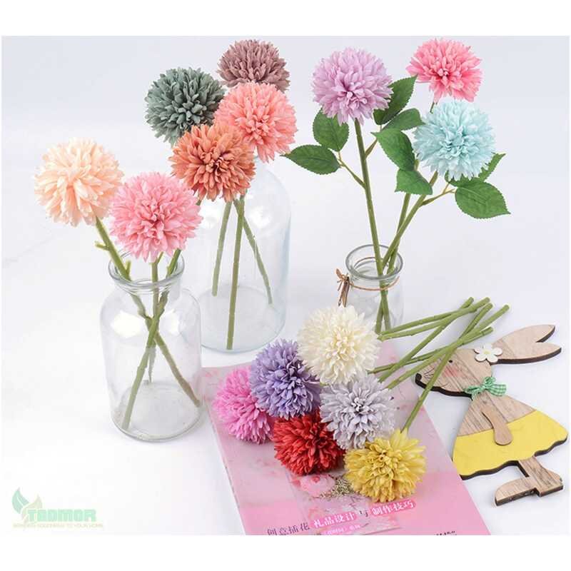 Artificial Silk Kiku Flowers | Fake Chrysanthemum - Image 8