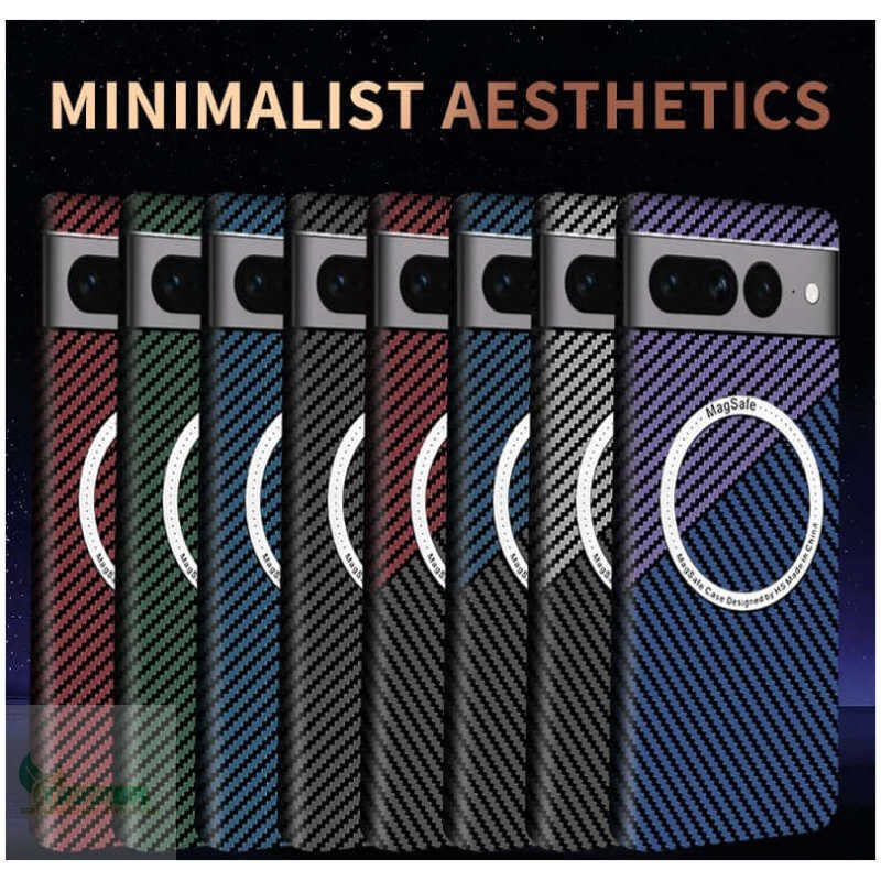 Wireless Carbon Fiber Phone Case For Google Pixel 7 - Image 10