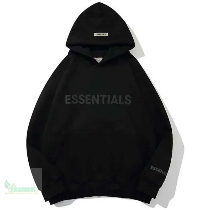 Essentials 3D Logo Hoodie: High-Quality Hip Hop Fashion - Unisex - Image 3