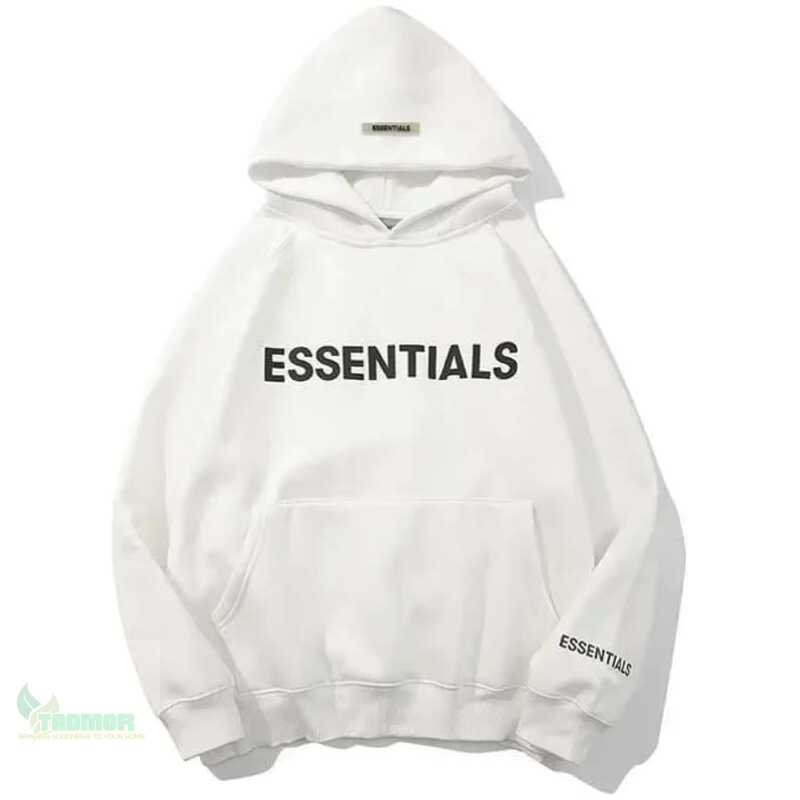 Essentials 3D Logo Hoodie: High-Quality Hip Hop Fashion - Unisex - Image 8
