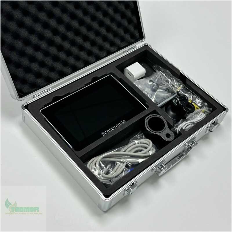 Sensorendo 7-inch Touchscreen Video Laryngoscope with Reusable Blades (MIL0/1/MAC1/2/3/4/D-Blade)for Anesthesia Intubation - Image 4