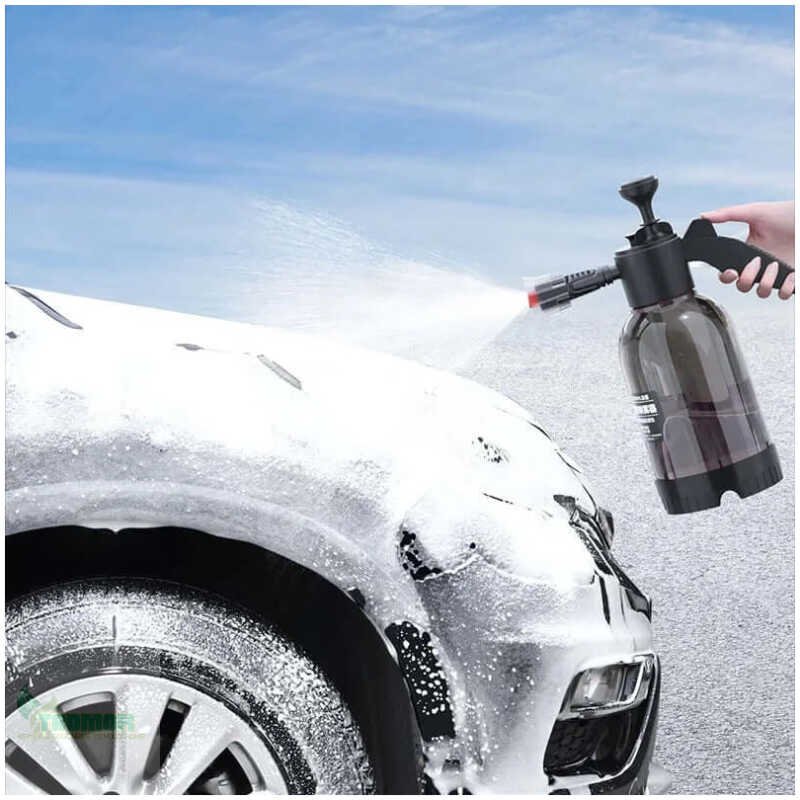 SEAMETAL 2L Hand Pump Foam Sprayer High Pressure Car Wash Spray Bottle - Image 6