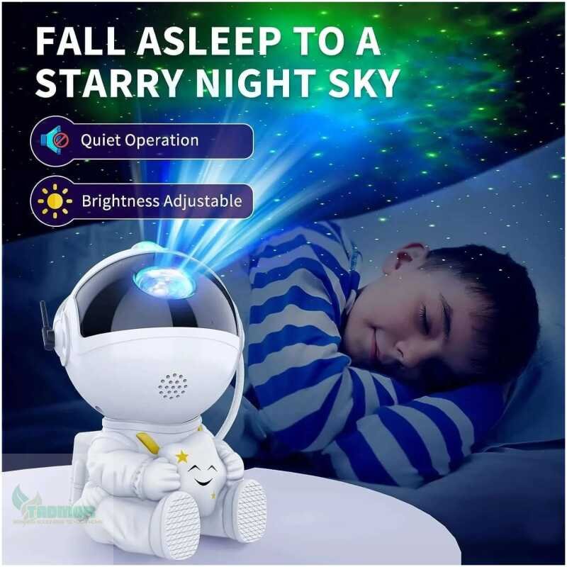 ZAPP Galaxy Night Light Astronaut Space Projector - LED Lamp - Image 4
