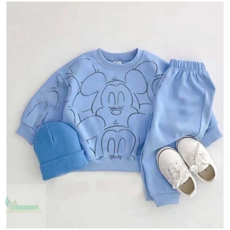 Sweatshirt+Pants 2 Pcs/ Tracksuit Toddler Clothes Set For 0-6 Years - Image 2