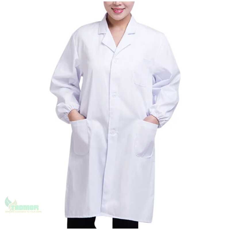 White Lab Coat Doctor Hospital Scientist School Fancy Dress Costume for Students Adults UND Sale - Image 2