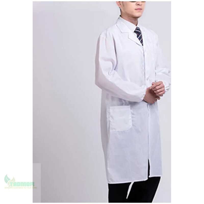 White Lab Coat Doctor Hospital Scientist School Fancy Dress Costume for Students Adults UND Sale - Image 4