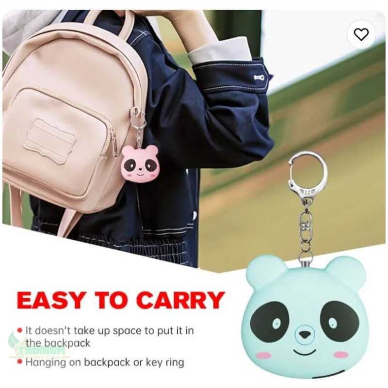 Cute Rechargeable Personal Alarm Keychain. - Image 4