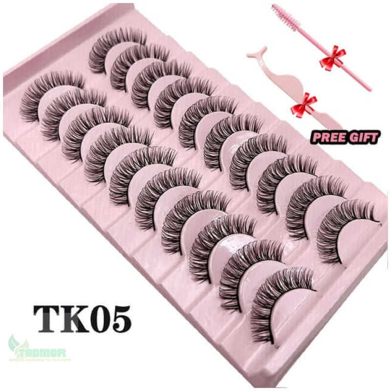 Russian Strip Lashes Fluffy Mink - Image 10