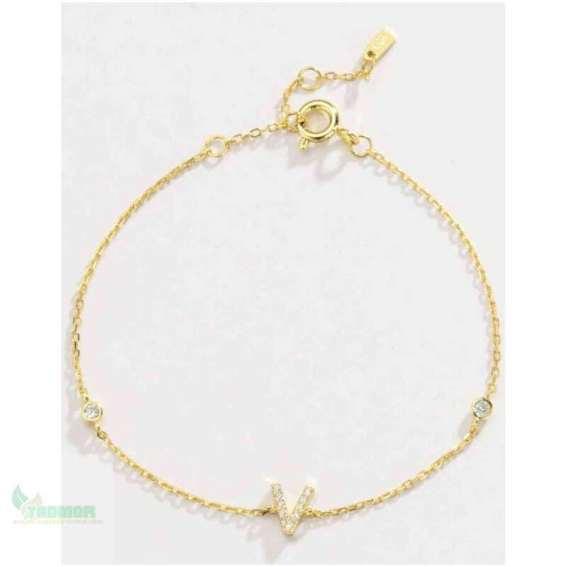 V To Z Zircon 925 Sterling Silver Bracelet - Image 3