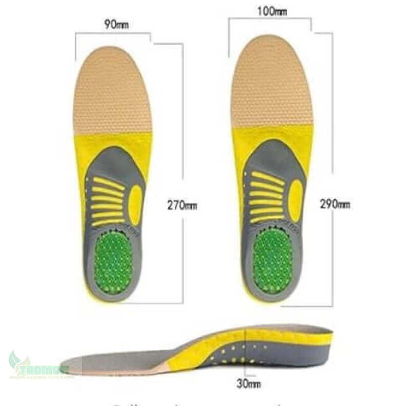 Orthopedic Insoles Orthotics Flat Foot Sole Pad For Shoes Insert Arch Support - Image 2