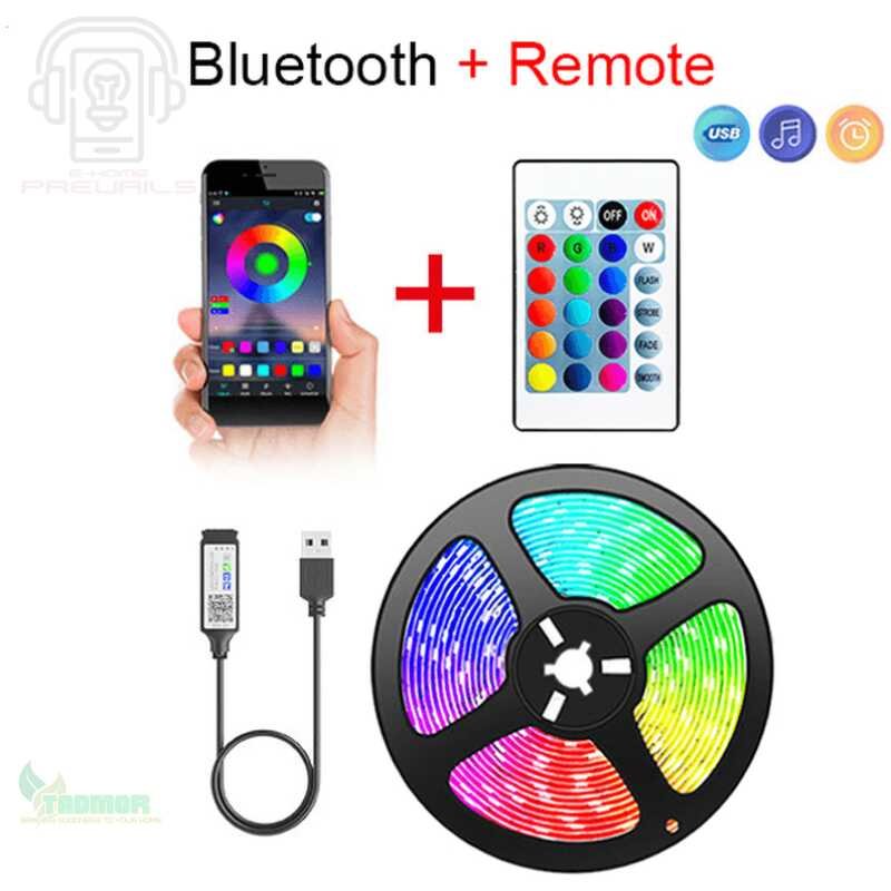 Tape Bluetooth USB LED Strip Light 5050 SMD 5V USB RGB Lights - Image 6